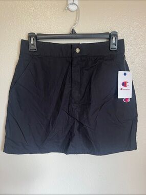 Champion Black Sport Skirt with Logo